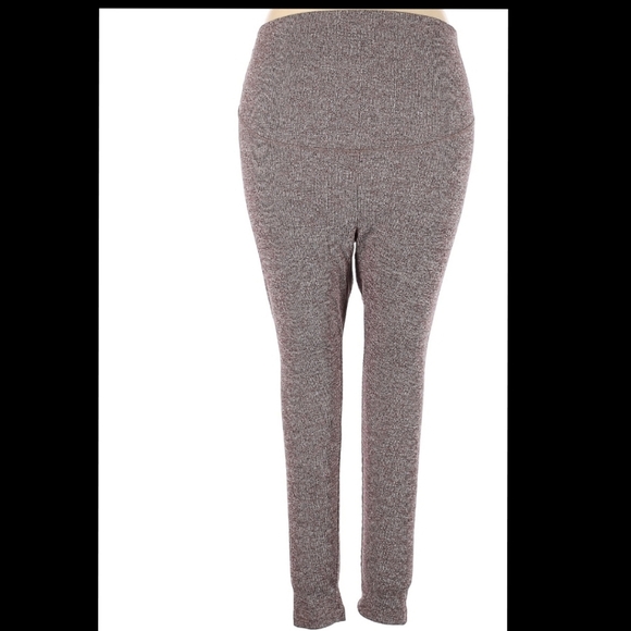 Old Navy Maternity XXL Rib Knit Pull on Lounge Cozy Jogger Sweat Pants - Picture 2 of 6